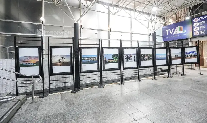 Centenário de Guaíba é tema de exposição fotográfica na Assembleia Legislativa, em Porto Alegre