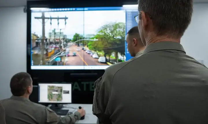 Com 62 câmeras, Centro de Operações da Polícia Militar inicia funcionamento em Guaíba