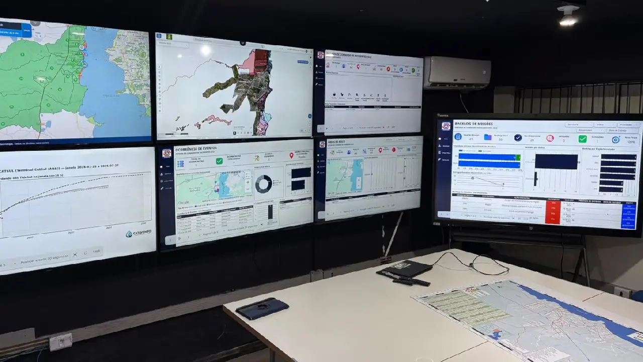 Em situação de alerta, Guaíba divulga site para monitoramento climático em tempo real