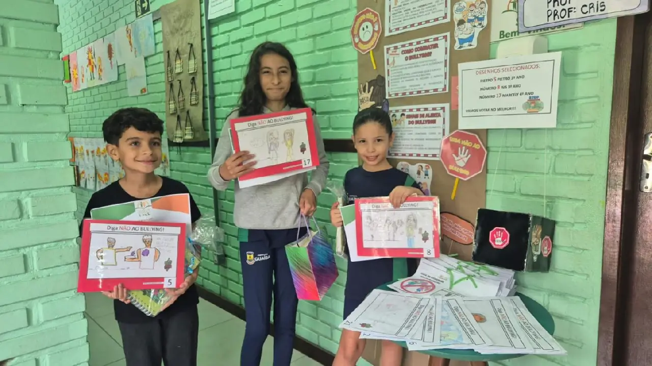 Escola Frederico Linck promove concurso de desenhos contra o bullying