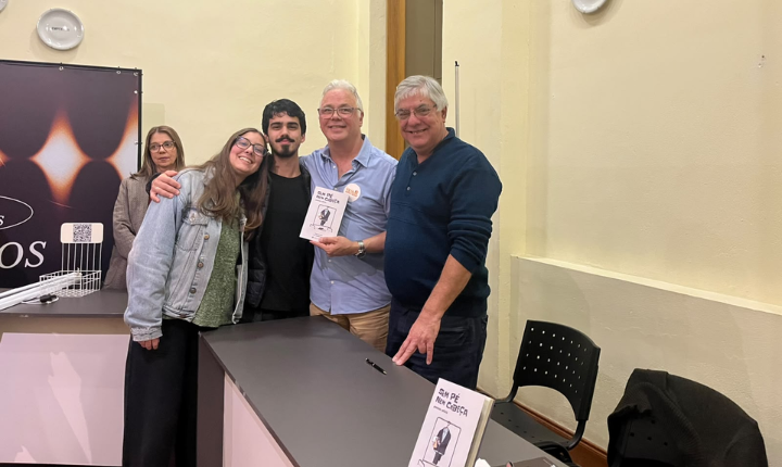 Escritor guaibense Luis Augusto Lopes lança livro de poemas em homenagem a Luis Fernando Verissimo