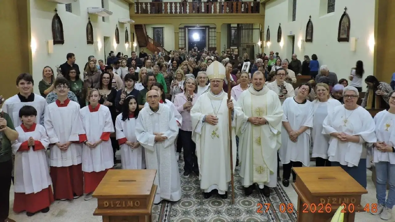 Guaíba recebe réplicas da imagem de Nossa Senhora do Livramento, padroeira da cidade