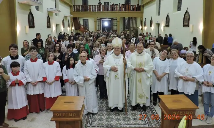 Guaíba recebe réplicas da imagem de Nossa Senhora do Livramento, padroeira da cidade