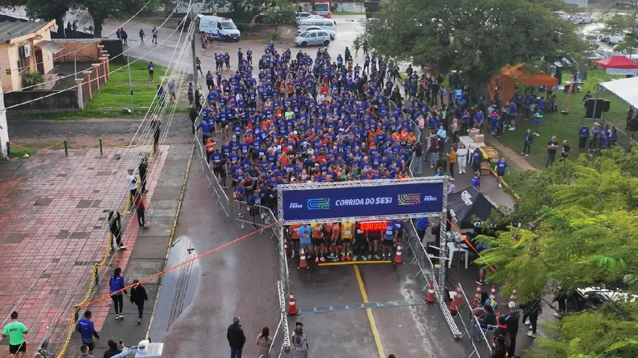 Inscrições para a Corrida do Sesi de Guaíba encerram no dia 14