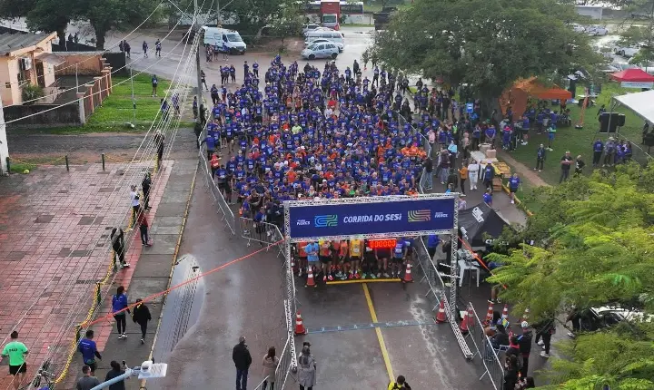Inscrições para a Corrida do Sesi de Guaíba encerram no dia 14