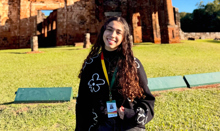 Jovem guaibense é selecionada para intercâmbio em celebração aos 400 anos das Missões Jesuíticas