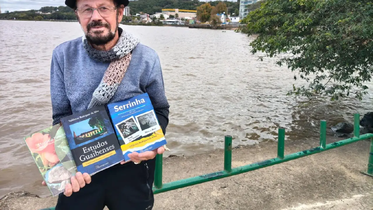 O Guaíba é rio ou lago? aos 72 anos, patrono da Feira do Livro do Centenário lançará obra sobre o tema polêmico