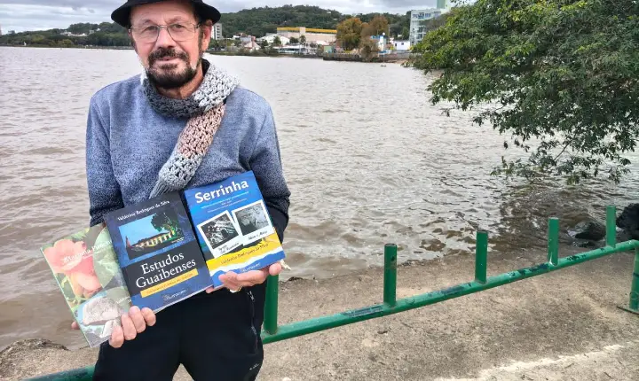 O Guaíba é rio ou lago? aos 72 anos, patrono da Feira do Livro do Centenário lançará obra sobre o tema polêmico