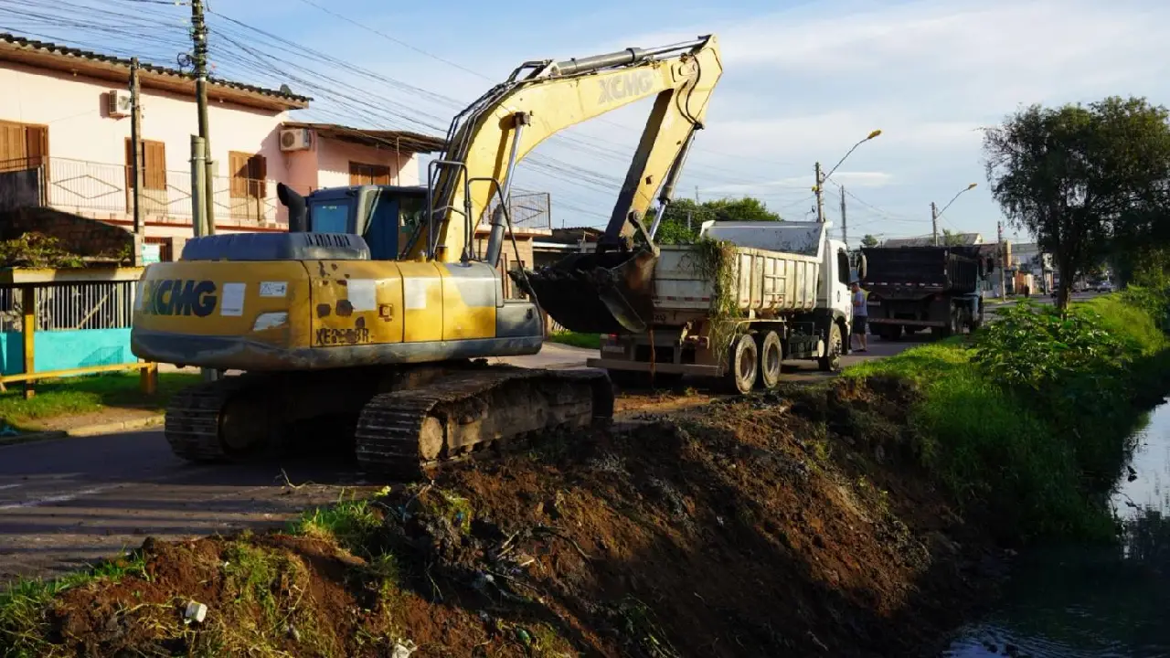 Prefeitura de Guaíba intensifica prevenção de cheias com força-tarefa no bairro Santa Rita