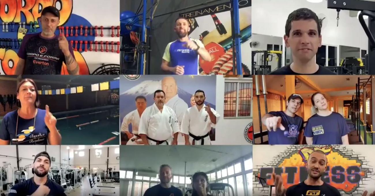 Em vídeo, academias de Guaíba defendem os benefícios das atividades físicas para saúde