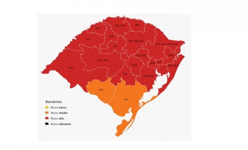 Em estado de alerta, Guaíba segue com bandeira vermelha pela quinta semana