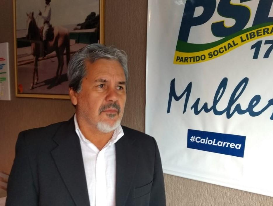 Caio Larrea deixa chapa de Claudinha Jardim e entra na disputa à Prefeitura