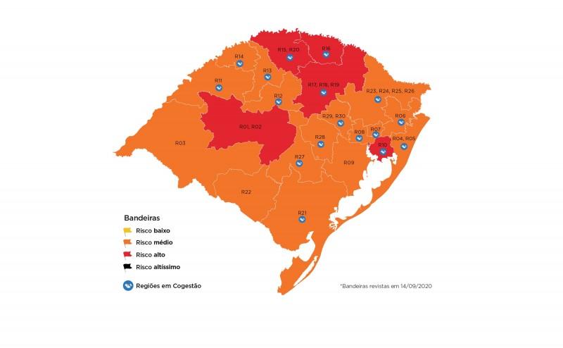 Estado aceita recurso de novo e Guaíba segue na bandeira laranja