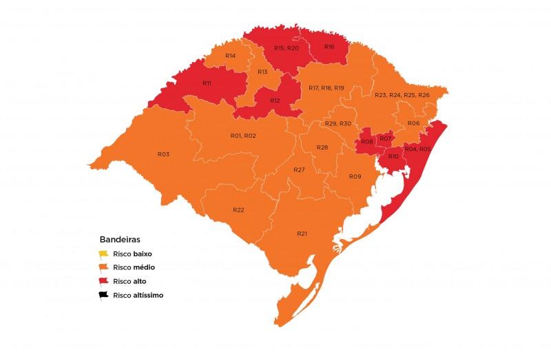 Estado aceita recurso e Guaíba continua na bandeira laranja