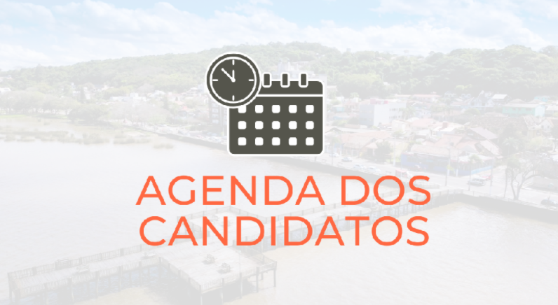 Veja a agenda semanal dos candidatos a prefeito de Guaíba