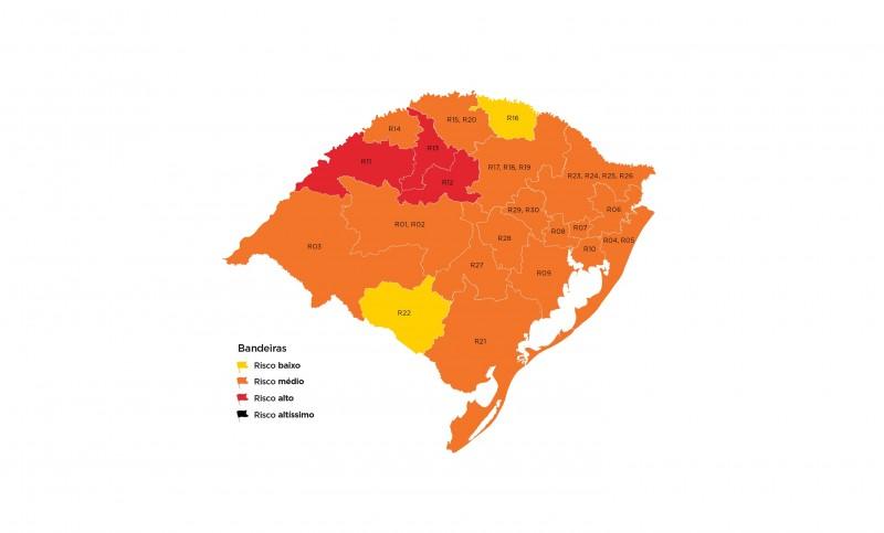 Guaíba segue com bandeira laranja na 27ª rodada do Distanciamento Controlado