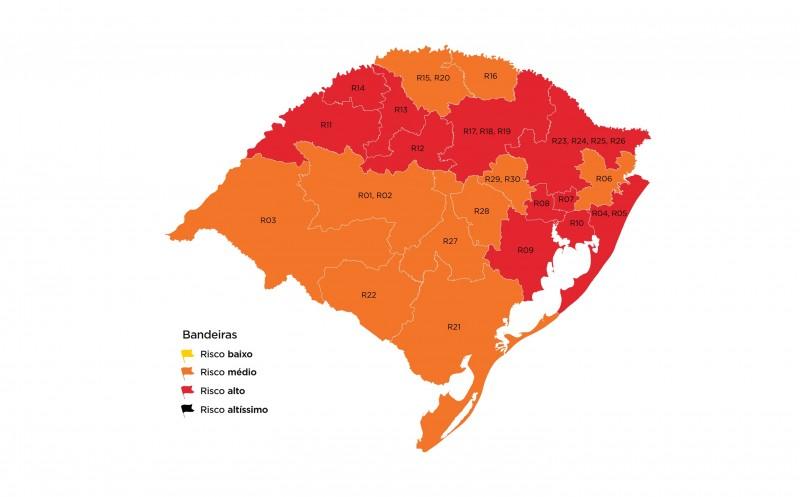 Guaíba tem piora nos indicadores e entra na bandeira vermelha do Distanciamento Controlado