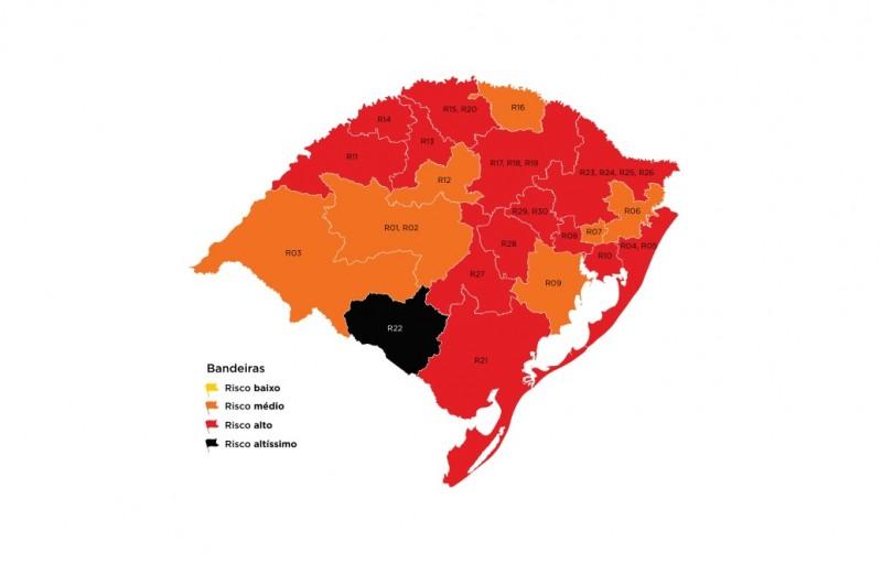 Guaíba continua com bandeira laranja na 35ª rodada do Distanciamento Controlado