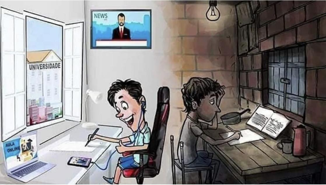Ensino a distância: um abismo na equidade social