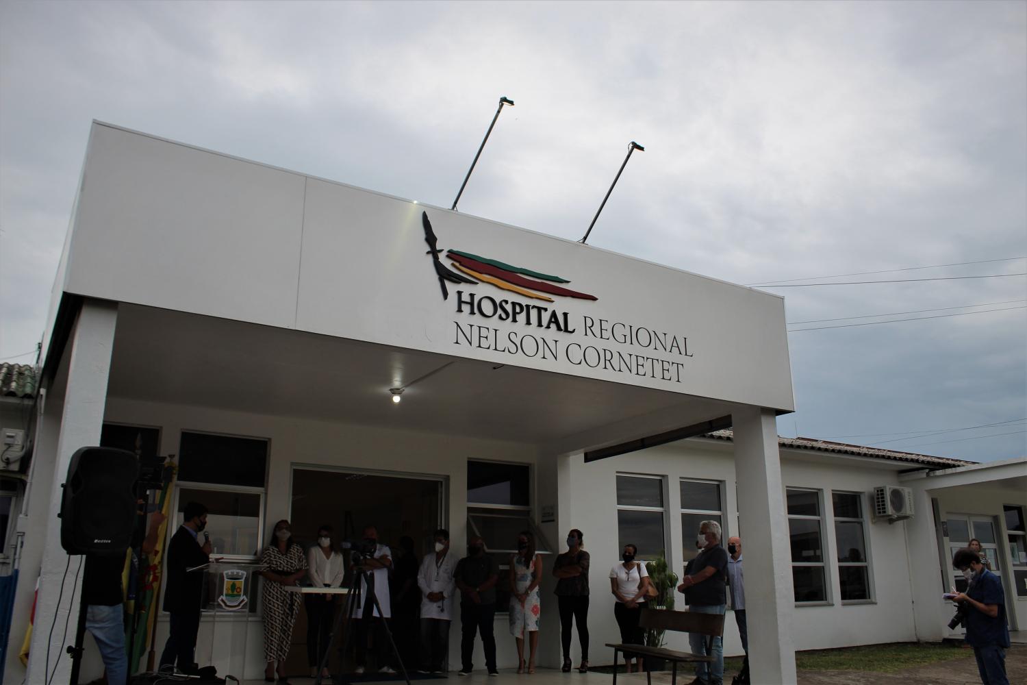 Sob direção da Associação Vila Nova, hospital de Guaíba ganha nome do ex-prefeito Nelson Cornetet