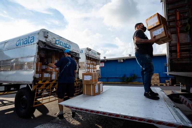 Hospital Nelson Cornetet recebe novos medicamentos do kit intubação nesta terça-feira