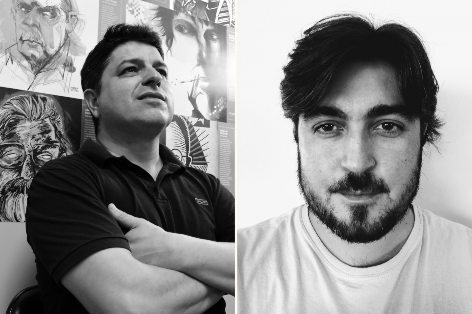 Altair Martins e Guilherme Lessa Bica ministram oficinas de Poesia e Crônica