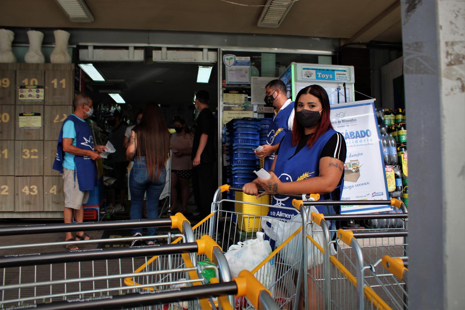 Banco de Alimentos retoma arrecadação em supermercados neste sábado