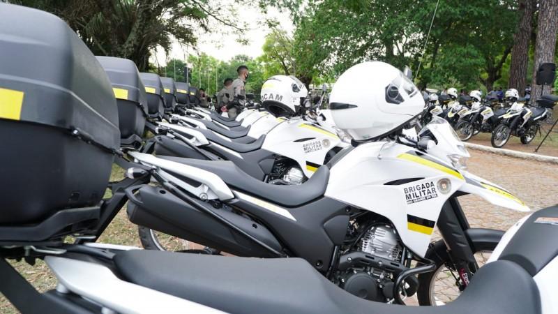 Guaíba ganha quatro motocicletas para Brigada Militar