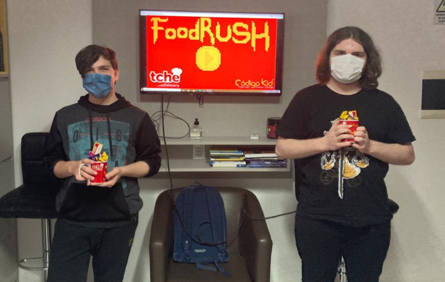 Alunos de escola de tecnologia criam game sobre o Tchê Delivery