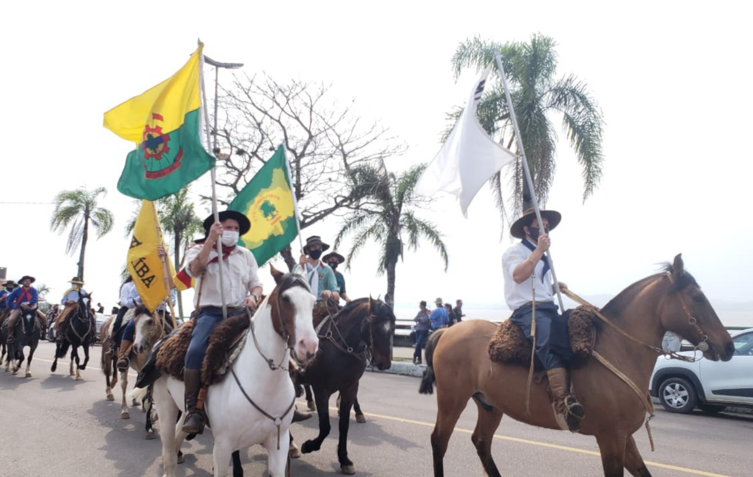 Prefeitura cancela desfile farroupilha e CTG Gomes Jardim faz cavalgada a parte