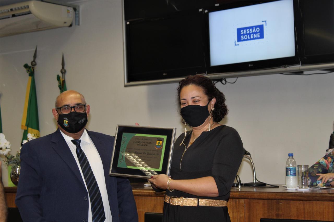 Escola Rio Grande do Sul recebe homenagem na Câmara pelos seus 70 anos
