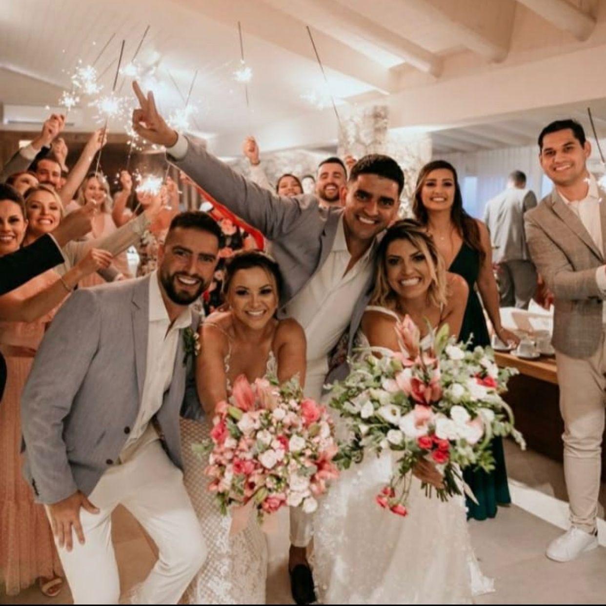 O casamento e o brilho que somente “o rosa” tem