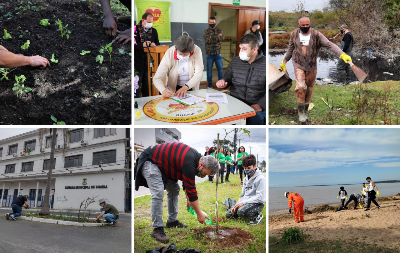 Confira os seis indicados para categoria Ação Ambiental do Prêmio Repórter Guaibense
