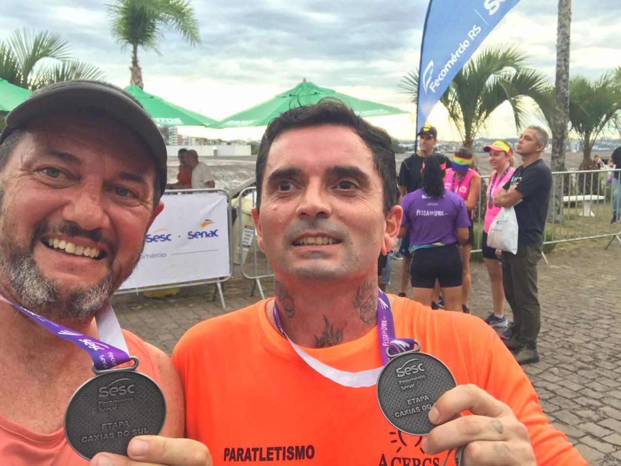 Ribas ficou em 9&ordm; lugar na corrida de Caxias do Sul
