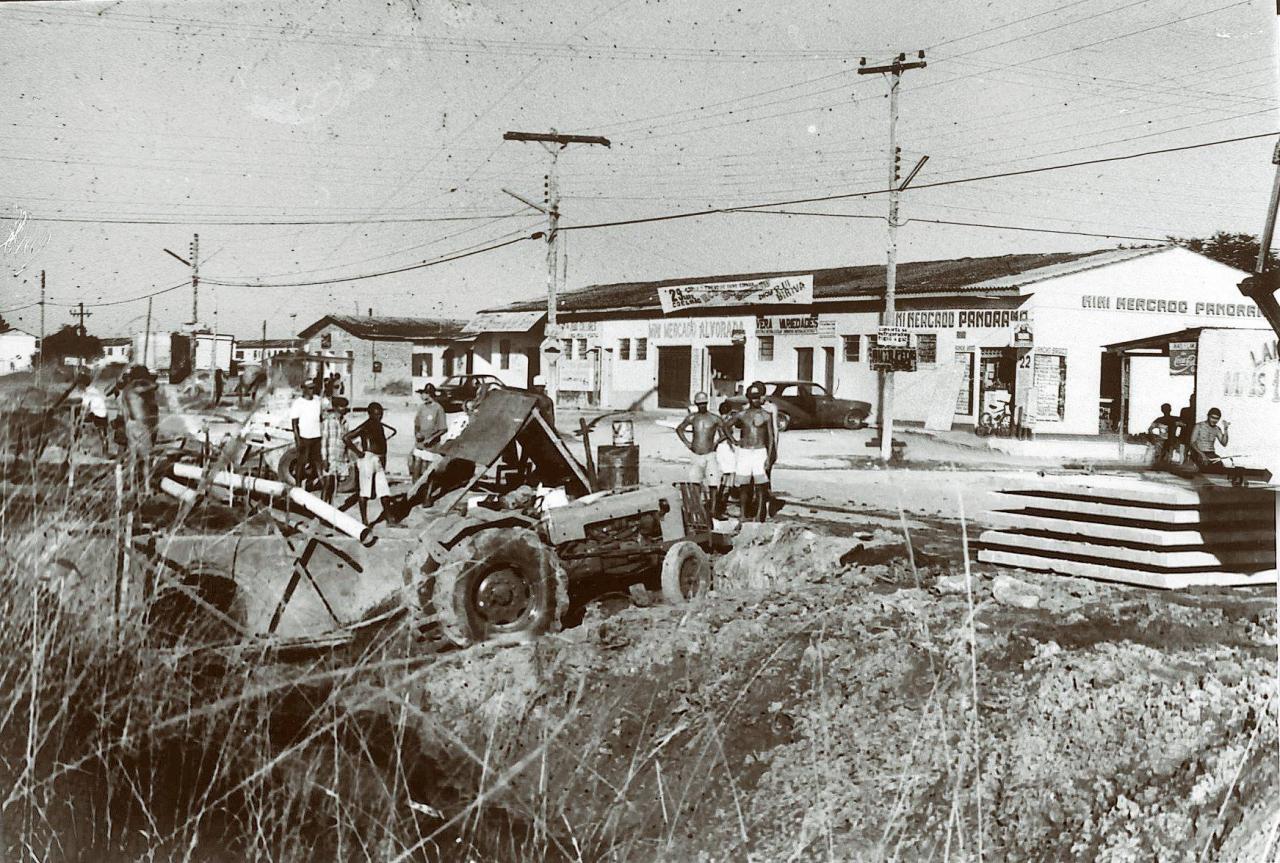 Fechamento do val&atilde;o da Av. Lupic&iacute;nio, em 1994