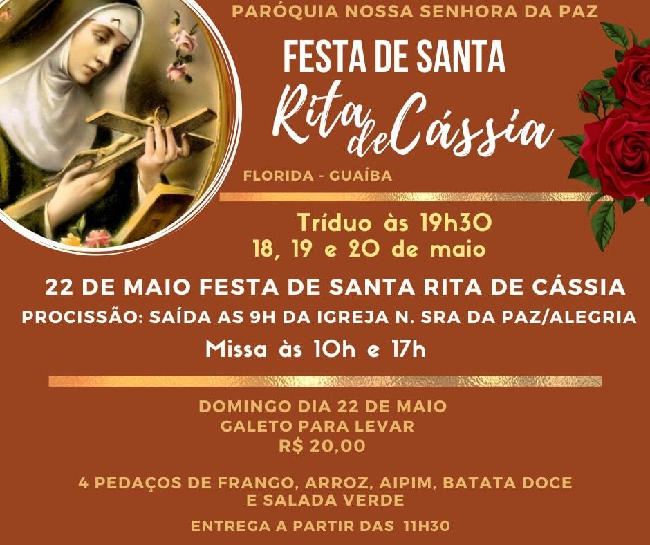 FESTA DE SANTA RITA DE CÁSSIA