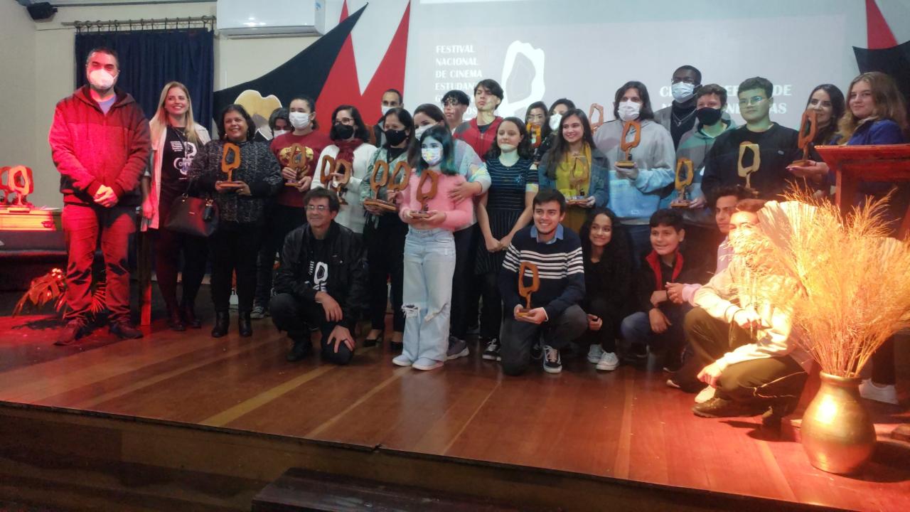 Festival de Cinema Estudantil premia produções audiovisuais de Guaíba e região