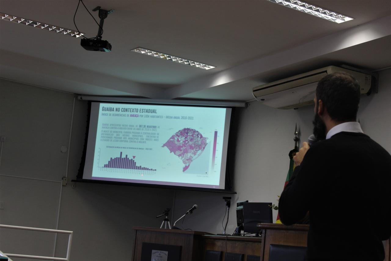 Levantamento apresenta indicadores de violência contra a mulher em Guaíba