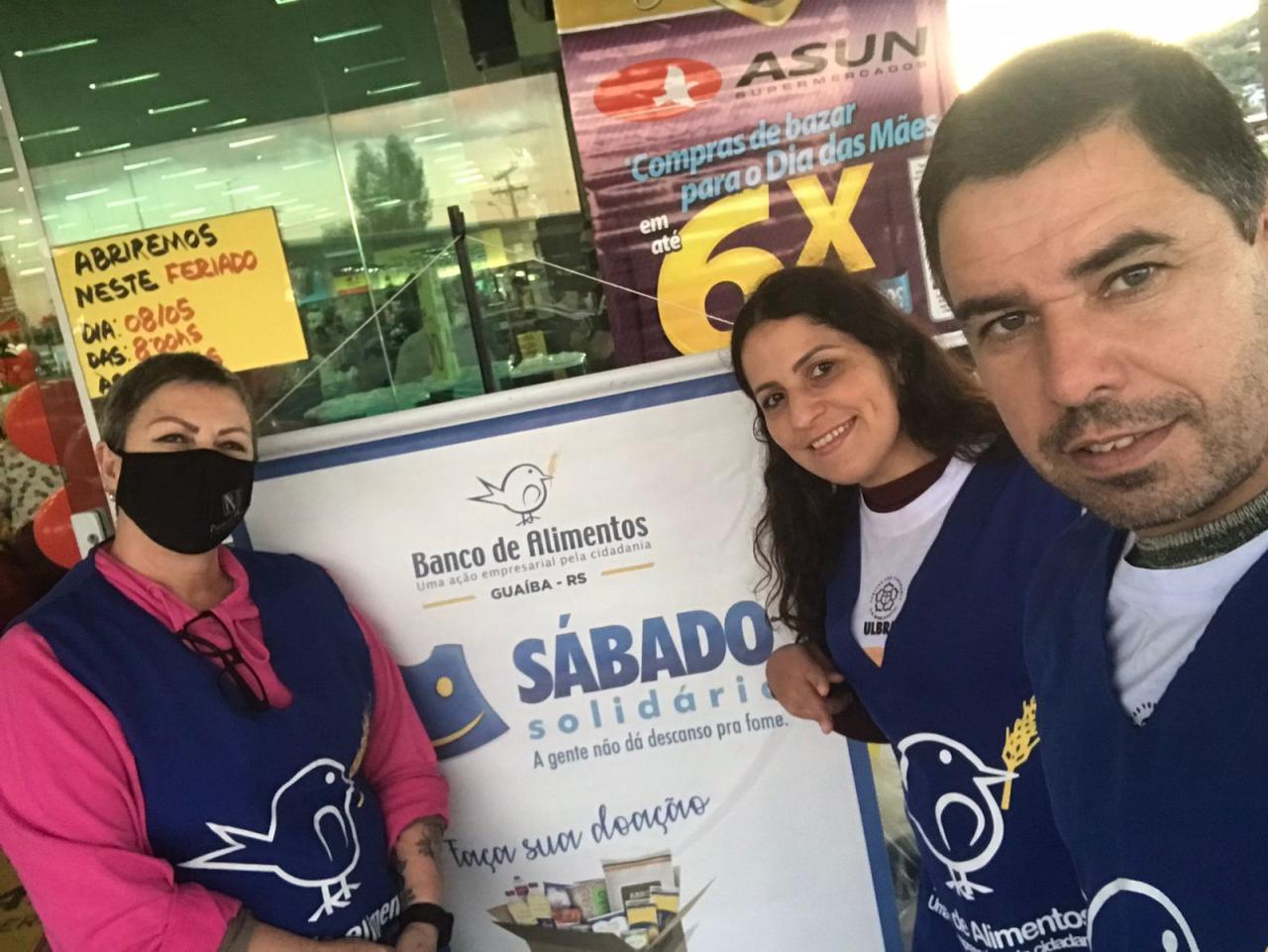 Sábado Solidário: Banco de Alimentos arrecada donativos neste final de semana em supermercados