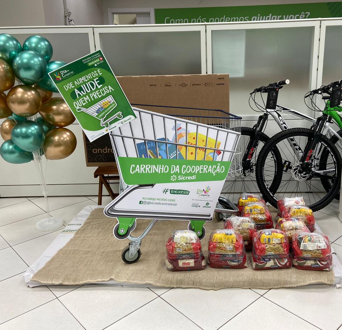 Sicredi inicia campanha de arrecadação para o Banco de Alimentos