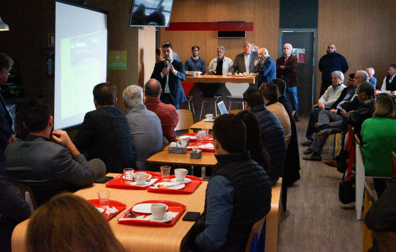 Marcelo Maranata apresenta plano estratégico de desenvolvimento econômico para empresários