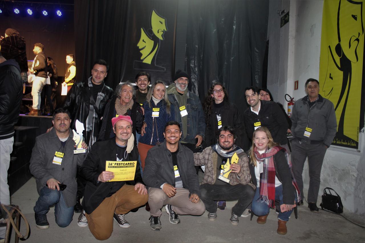 Grupo Realejo EnCena, de Guaíba, é destaque no festival de teatro da Região Carbonífera