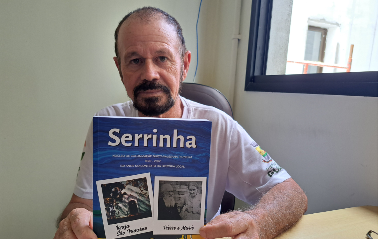 Escritor publica livro sobre a história da Serrinha, pequena região de Guaíba e Barra do Ribeiro