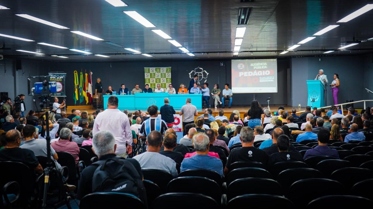 Guaíba sedia audiência pública contra instalação de pedágios na região