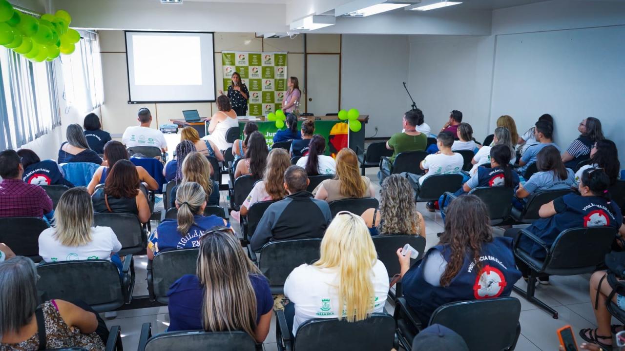 Abril Verde: servidores participam de palestra sobre saúde e segurança do trabalho