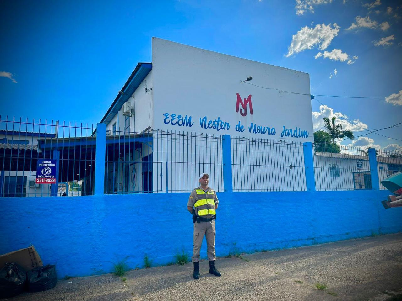 Brigada Militar intensifica segurança nas escolas de Guaíba e região