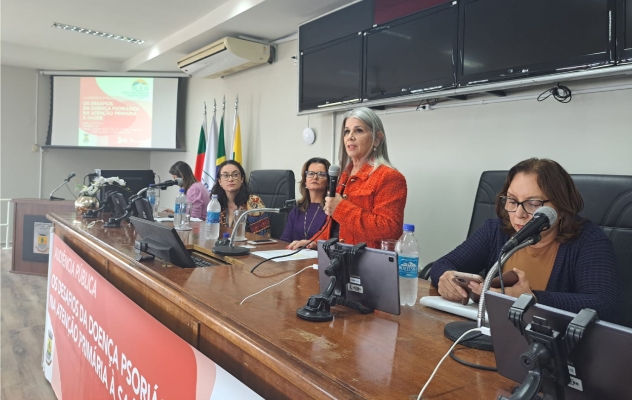 Os desafios da doença psoríase é tema de audiência pública na Câmara de Vereadores