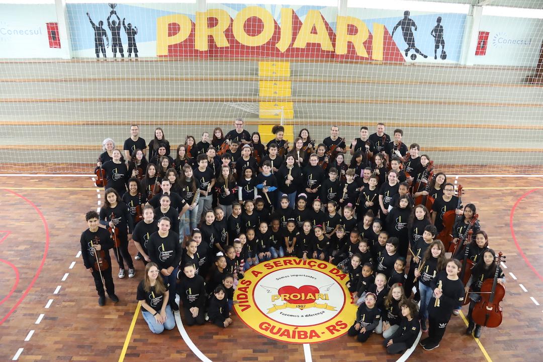 Orquestra Jovem e Ballet Projari realizam concerto nesta sexta-feira