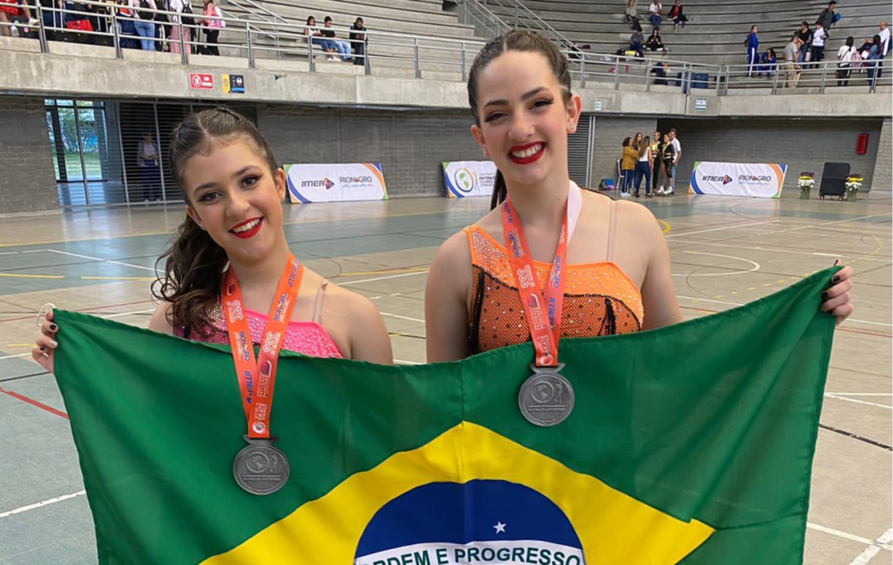 Guaíba é destaque no Campeonato de Pan-Americano de Patinação Artística, na Colômbia