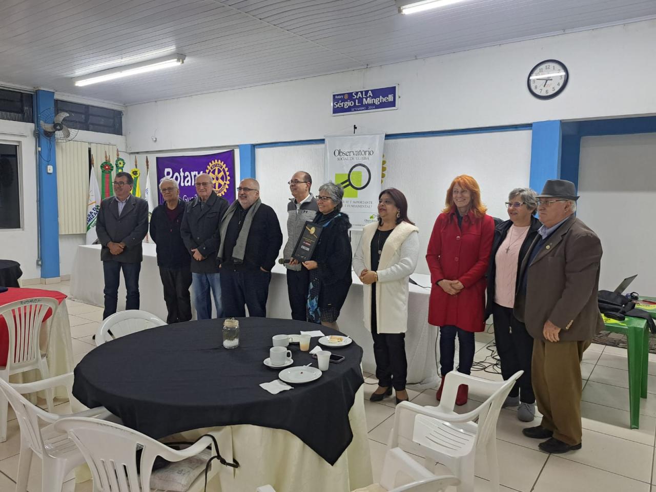 Observatório Social de Guaíba recebe prêmio nacional e comemora o Dia Nacional do Voluntariado